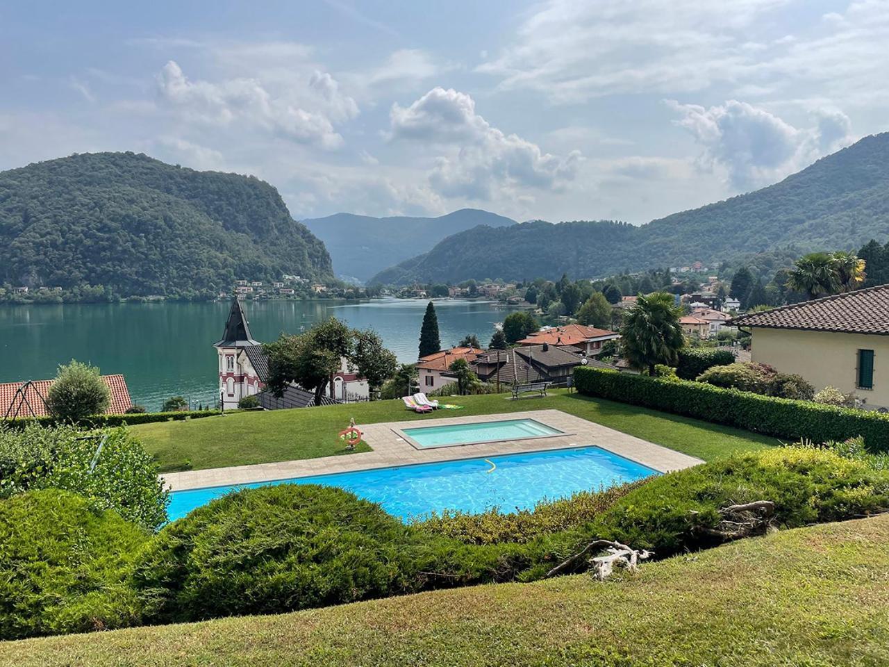 Villa Mario - Casa Vacanze Lavena Ponte Tresa Dış mekan fotoğraf